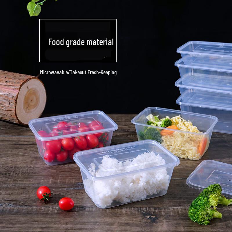 Disposable Plastic Takeout Food Containers