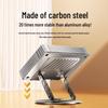 All-Metal Rotatable Laptop and Tablet Stand with Heat Dissipation