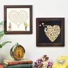 50/100/200Pcs Unfinished Wooden Hearts for Crafts 1-6cm Heart Blank Wood Ornaments Birthday Wedding Party Christmas Decor