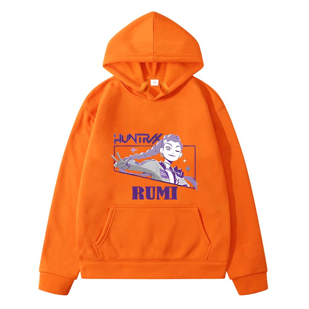 Kpop łowcy demonów dziecięca bluza anime Kawai Kurtka Pulower Portret głowy Słodka Casualowa Bluza y2k sudadera ubrania dla dzieci dziewczynka