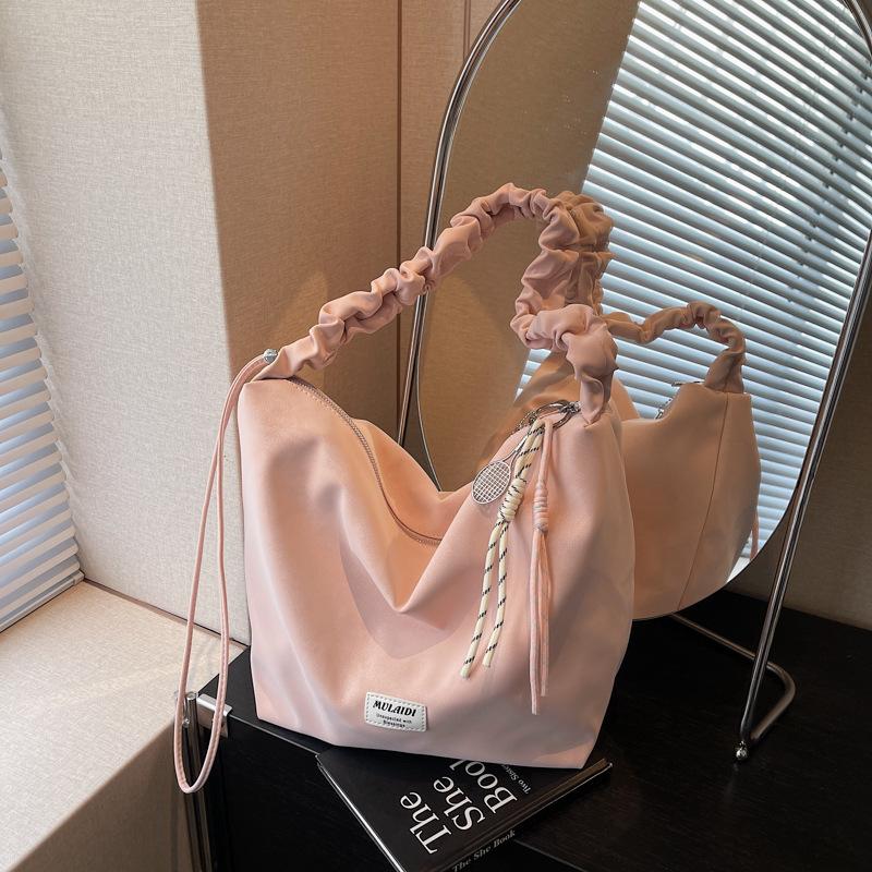 Casual large-capacity bag women's  new slack shoulder messenger bag college student tote bag