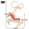 1 sztuka Zwierzę Koń Brelok Uchwyt Wisiorek Śliczny Zodiakalny Koń Breloczek Dekoracja DIY Kreatywny Mały Prezent