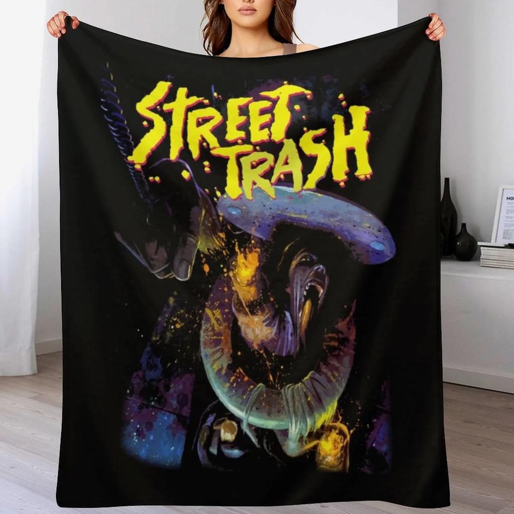 Street Trash Throw Blanket Fuzzy Plush Throw Blanket For Sofa Chair