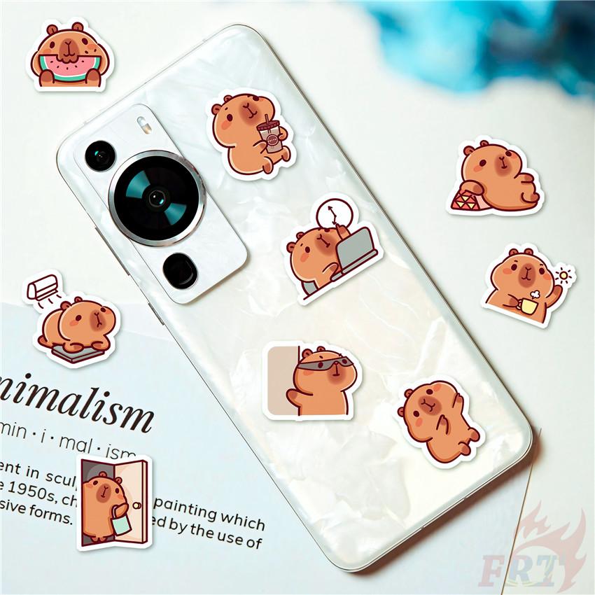 110Pcs/Set Capybara Q-2 Mini Diary Manual Stickers DIY Scrapbooks Album Decor Decals Stickers