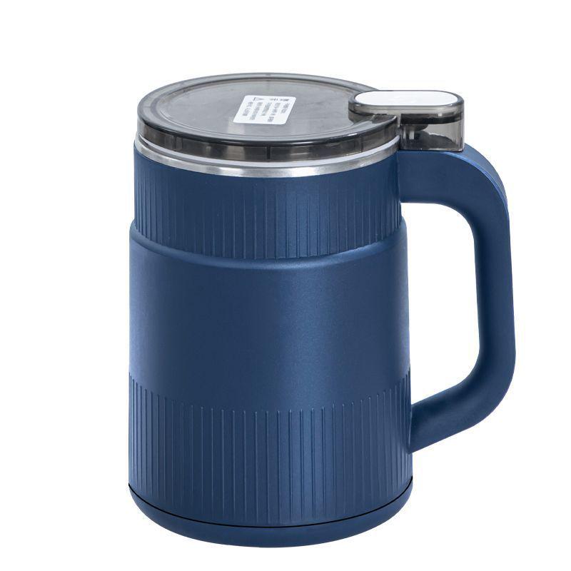 Multi-Purpose Superfine Grinder: Household & Commercial Blender for Chinese Medicine and Grains Azure Blue - Includes Spoon and Brush, 500ml