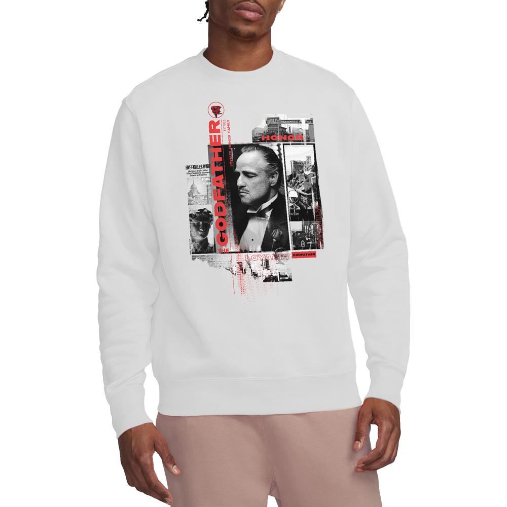 The Godfather Unisex Adult Don Vito Corleone Collage Sweatshirt