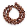 8/10mm Natursteinperlen Vintage DZI Achat Rund Lose Abstandshalterperle für Schmuckherstellung DIY Armbänder Halsketten Zubehör