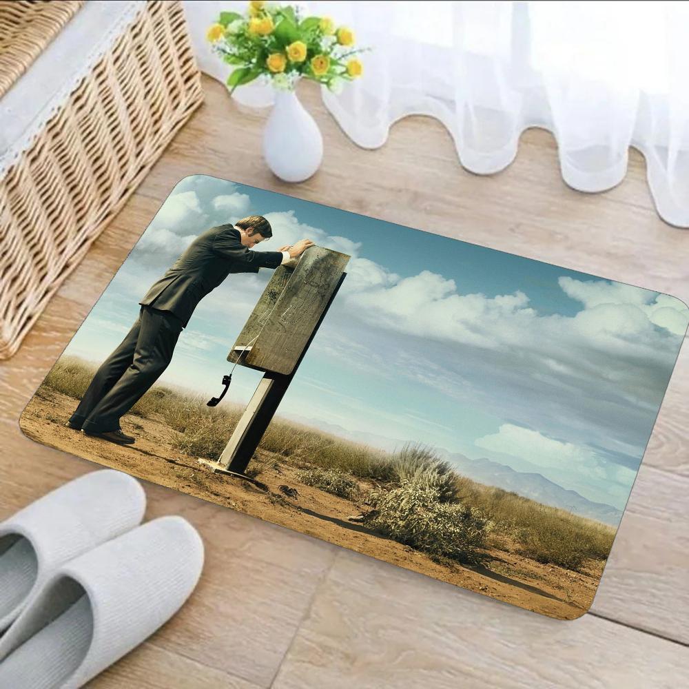 1pc Better Call Saul Bathroom Absorbent Mats Anti-Slip Mats Home Decor Supplies Carpets Home Kitchen Floor Mats