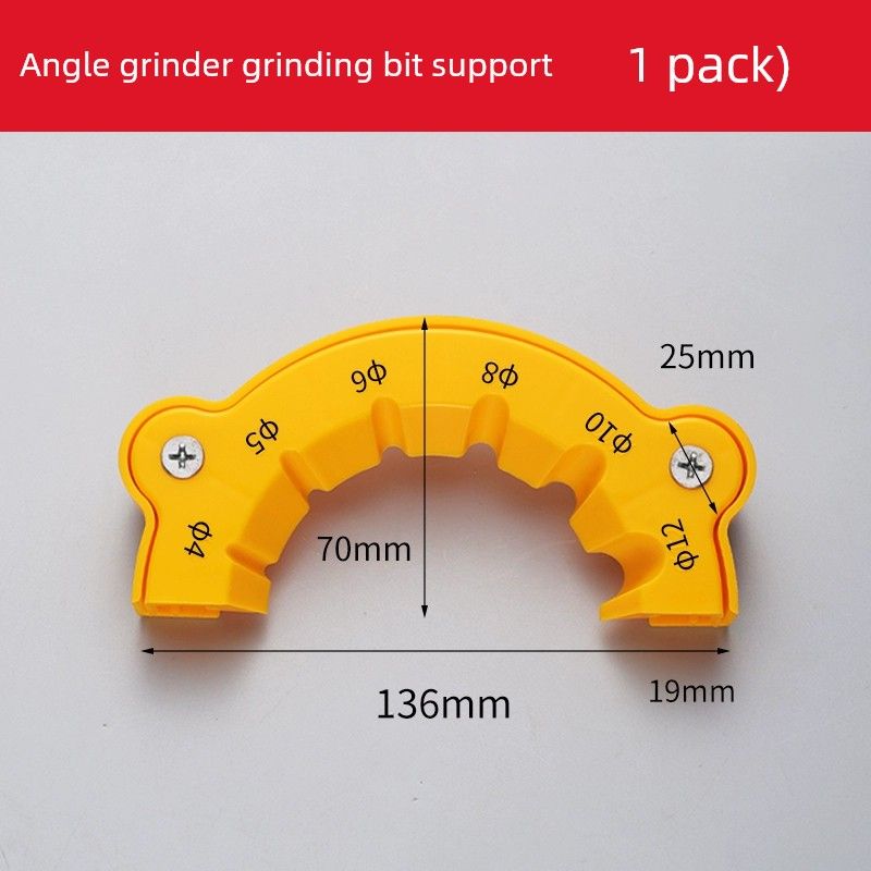 

New Arrival Grinding Bit Handy Gadget Electric Drill Change Burr Device Twist Drill Old Drill Repair Grinding Milling Cutter Kitchen Knife Grinder Angle grinder grinding bit support [1 pack]]