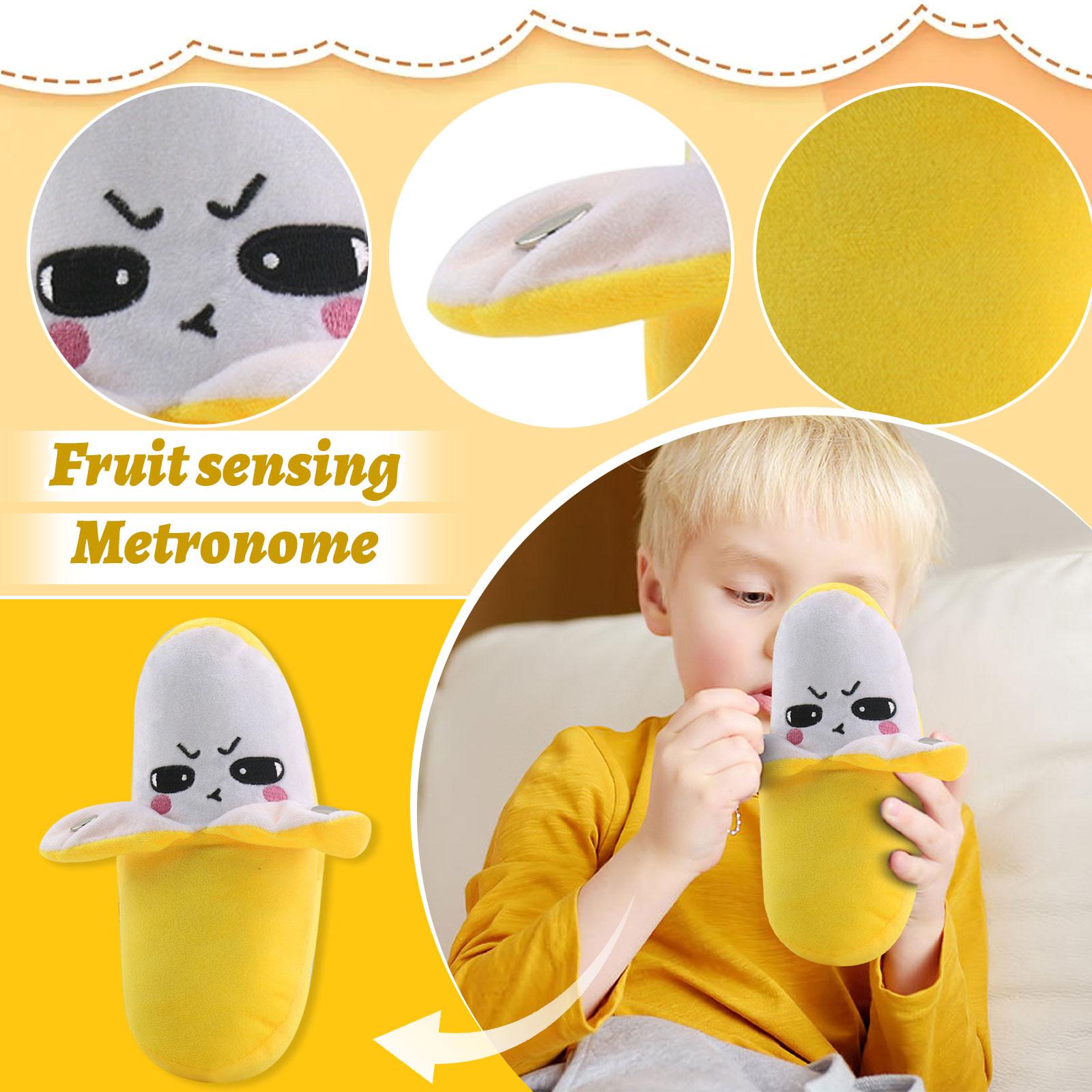 

Funny Banana Plush : An Interactive, Sound-Making Stress Reliever One Size