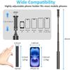 Lightweight Mini Aluminum Alloy Selfie Stick with Bluetooth Remote Extendable Stand for iPhone Mobile Phone Video LiveStreaming