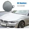 Car Towing Hook Eye Hole Cover 51117207299 Front Bumper Tow Hook Cover for BMW 328i 2009-2012 Gray