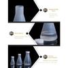 50ml/100ml/250ml/500ml Plastic Erlenmeyer Flask Plastic Graduated Beaker  Lab Use