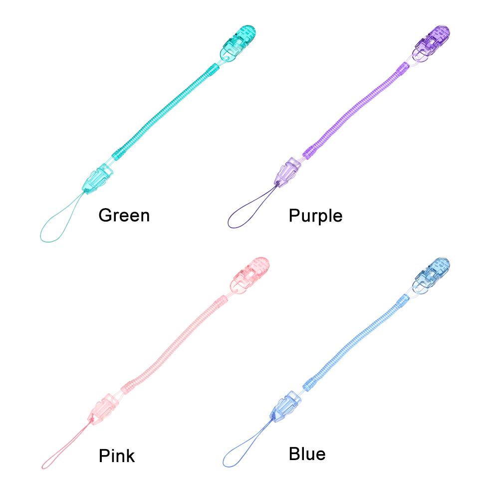 1PC Anti-lost Chain Soother Infant Nipple Strap Baby Teething Dummy Clips Pacifier Chain