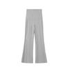 New early autumn cotton micro-flared casual pants women's horseshoe trousers drape slim elastic high-waisted floor pants
