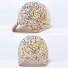Sequined Baseball Hat for Girls Boys Breathable Sports Hat For Outdoor Activity Fashion Photo Props