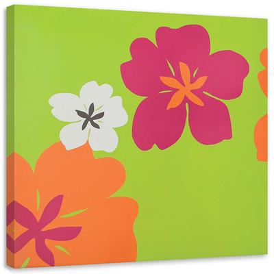 Leinwandbild Bunte Blumen