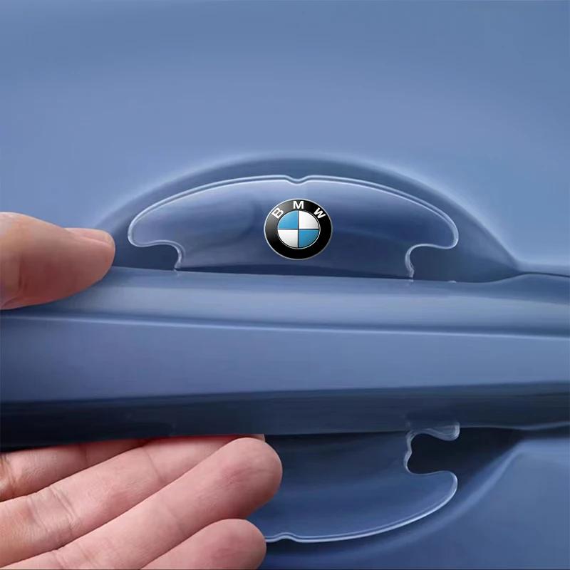4PCS Transparent Car Door Anti-collision Protector Bumper Strip Sticker for BMW Performance F30 F10 E90 F20 E46 X3 X1 X2 X6 E30