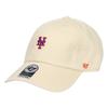 47 Brand Cap MLB Mini Logo Clean Up New York Mets Natural Cream Free Size