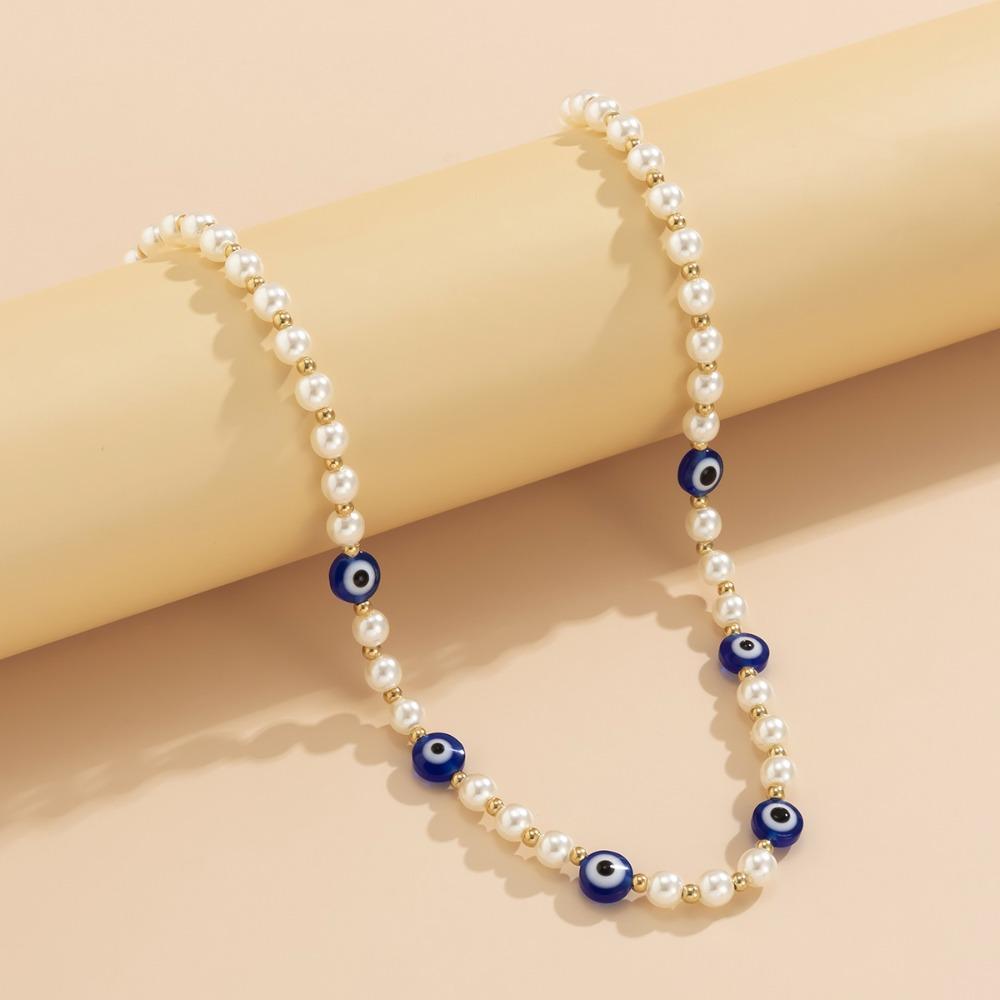 

Jewelry Accessories Unisex Jewelry Accessories Demon Eye Necklace Bohemian Necklace Clavicle Chain
