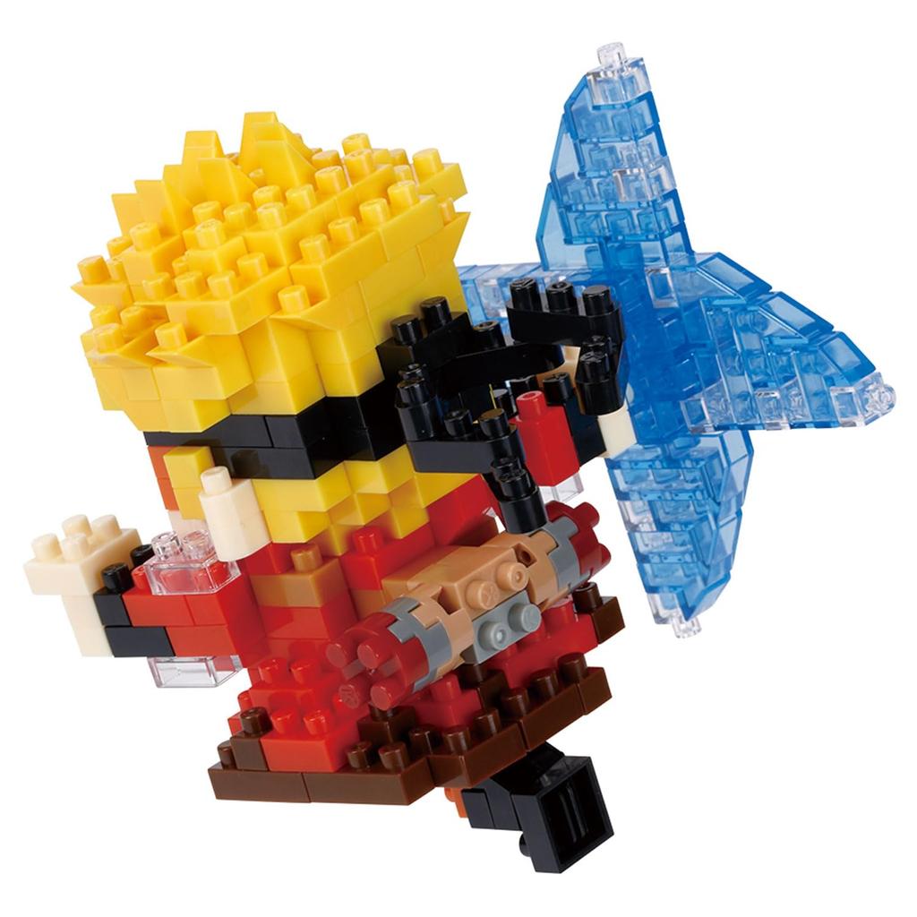 Kawada Nanoblock Uzumaki Naruto 3 X X 18 Ages 12 and Interior "NARUTO Shippuden" NBCC_221, 10.5 Cm, Up, Decoration, Hobby, NBCC_221