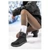Warm Women's Snow Boots Fashion Outdoor Women Platform Anti-Slip Hiking Boot Waterproof Winter Warm Ankle