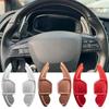 Auto Schaltwippen DSG Aufkleber für Seat Leon St 5F Fr Cupra Ateca Ibiza 6P Arona Tarraco Alhambra Lenkradverlängerung Schalthebel