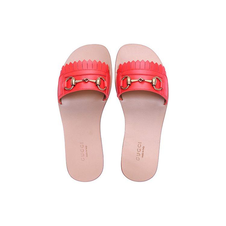 Gucci Horsebit Slide Slippers Women's Red 517017 C9D00 6433