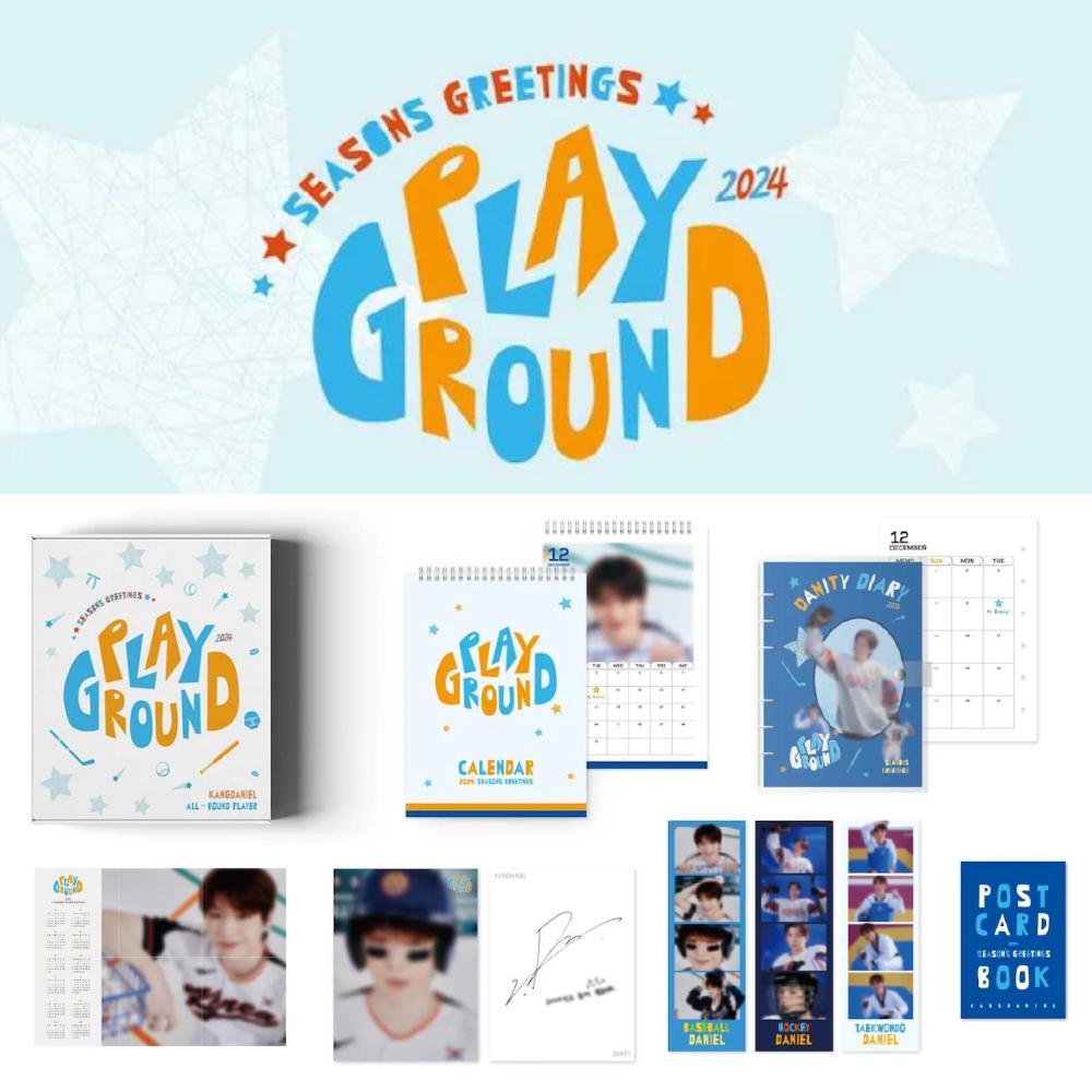 

Оформите предзаказ KANGDANIEL 2024 Season's Greetings PLAYGROUND & POB