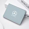 Car Ten-card Driver License Cover PU Leather Car Driving Documents Case Credit Card Holder For Mercedes Benz W210 W211 W212 W221 QC1