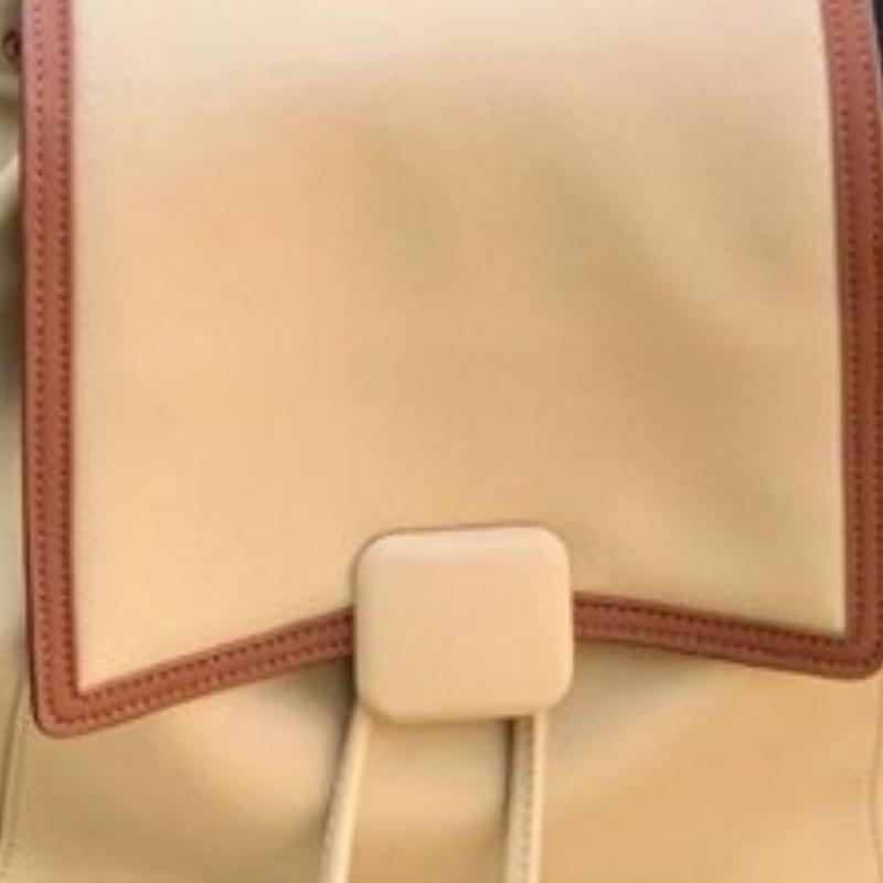 Autumn New Drawstring Fashion Backpacks for Women Casual Lady High-Capacity Double Shoulder Bags Simple Contrast Color Handbags