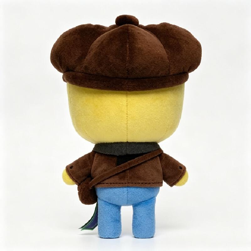 New Roblox Detective Noob Plush Toy Forsaken Game Peripheral Plush Doll Home Ornament Collection Birthday Gift For Fans