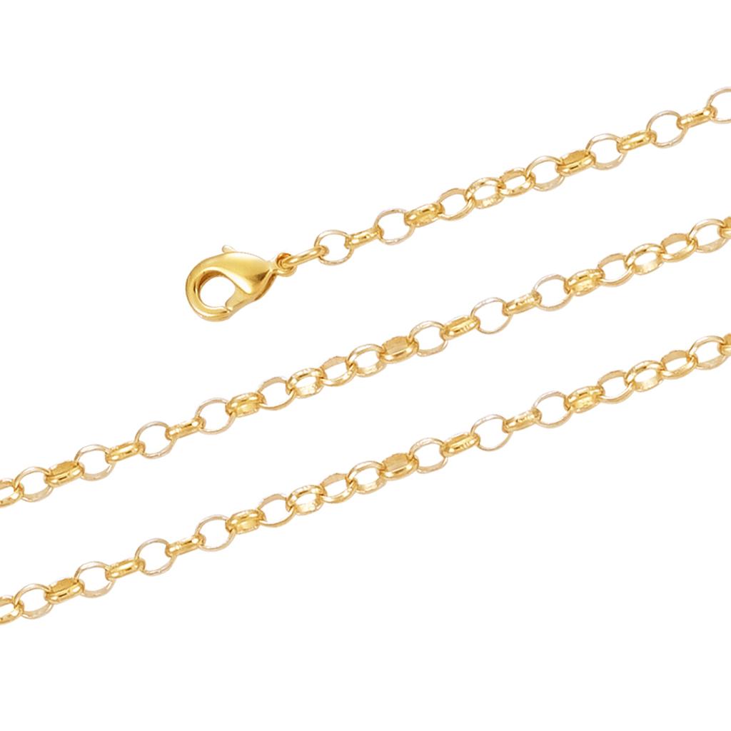 Acheter Les Trésors De Lily [F6363] Chaine Plaqué-Or 'Jaseron