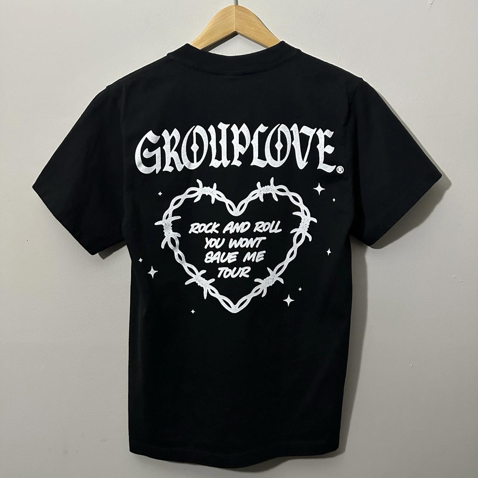 

Group Love Rock And Roll You Won’t Save Me Tour T Shirt Shaka Wear Size Small XL