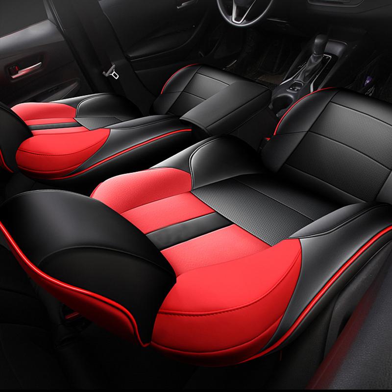 Luxury Styling Car Seat Cover For Toyota Select Corolla 2019-2025 Durable Faux Leather  Seat Cushion Car Accessories Full Set
