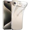 Slim Clear TPU Case for For Iphone 17 Air 16E 16 E 1 Pro Max 14 Plus 13 12 11 17Air 17Pro For Iphone17 Phone Back Cover Accessories