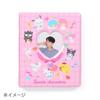 Sanrio (SANRIO) L-Size Photo Pocket Album (Enjoy Idol) Sanrio Characters PVC, Approx. 18cm W x 3.3cm D x 22cm H, 6-Hole Type, 12 Sheets (48 Pockets),