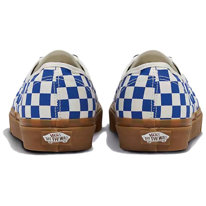 Vans Autentické tenisky 'Checkerboard Blue Gum Braided Laces' VN0009PVY6Z