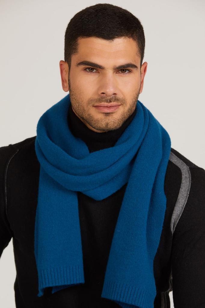 Men' Scarf "Scarf*02" Blue