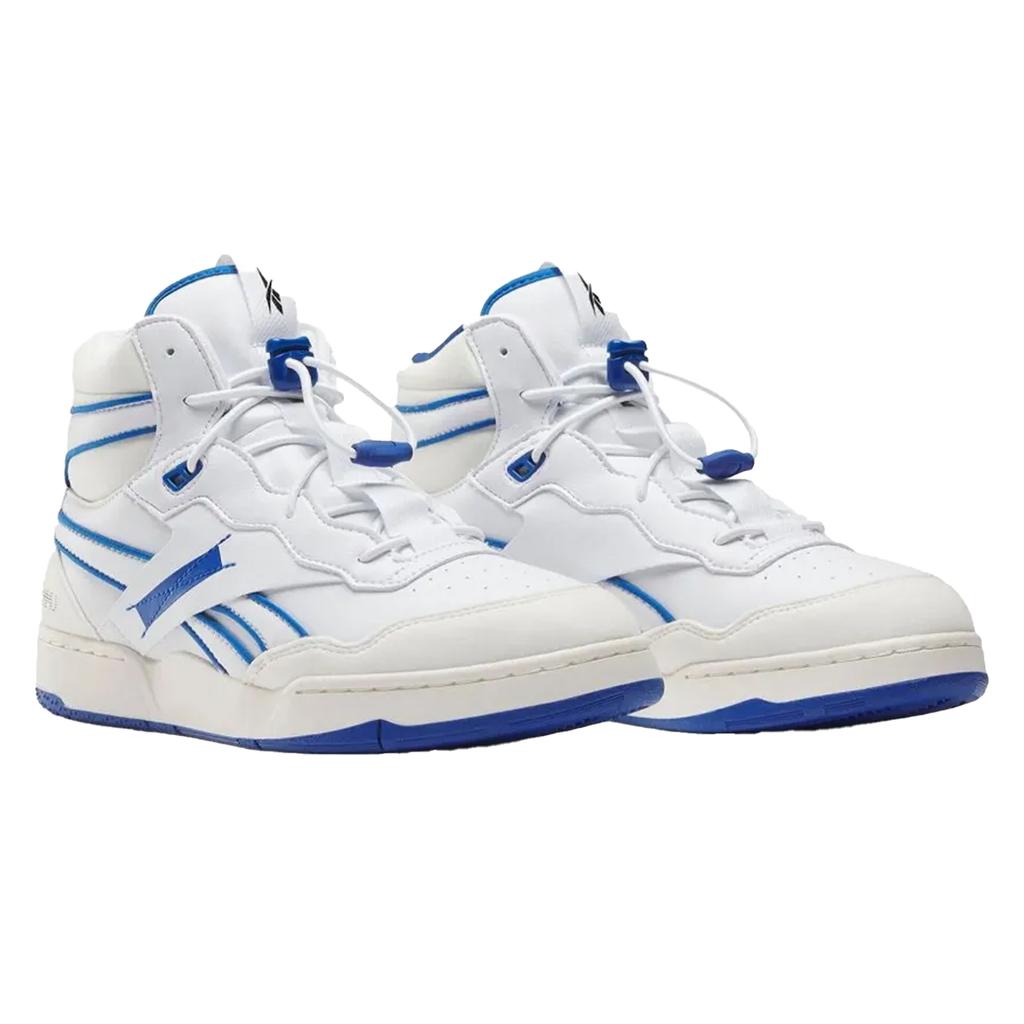 Reebok Mens Milk BB 4000 Leather High Top Trainers