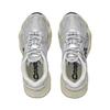 New MLB New York Yankees Anti Slip Wear Resistant Low Top Chunky Sneakers Unisex Silver Gray 3ASHW075N-50SIS
