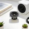 Repair Speaker Driver 4Inch Square Full Frequency Replacement 6Ohm 10W with External Magnetic Subwoofer Multimedia Portable Amplifier