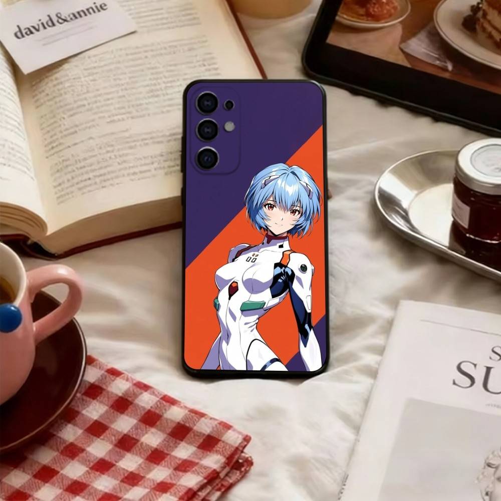 EVA Ayanami Rei Phone Case Soft black For Samsung S25,S24,S21,S22,S23,S30,Ultra,S20,Plus,Fe,Lite