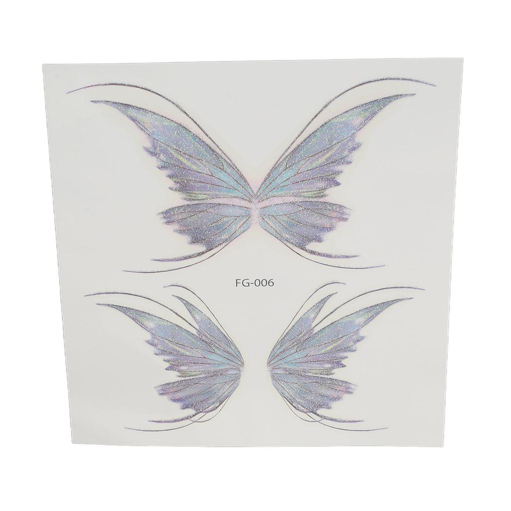 Facial Tattoo Sticker Colorful Glitter Sticker Temporary Decoration Sticker for DIY Body Makeup