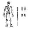 3D Printed Skeleton Action Figure Multi-Jointed Movable Articulated Skeleton Toy Collectible Desktop Decoration for Kids Artists Collectors