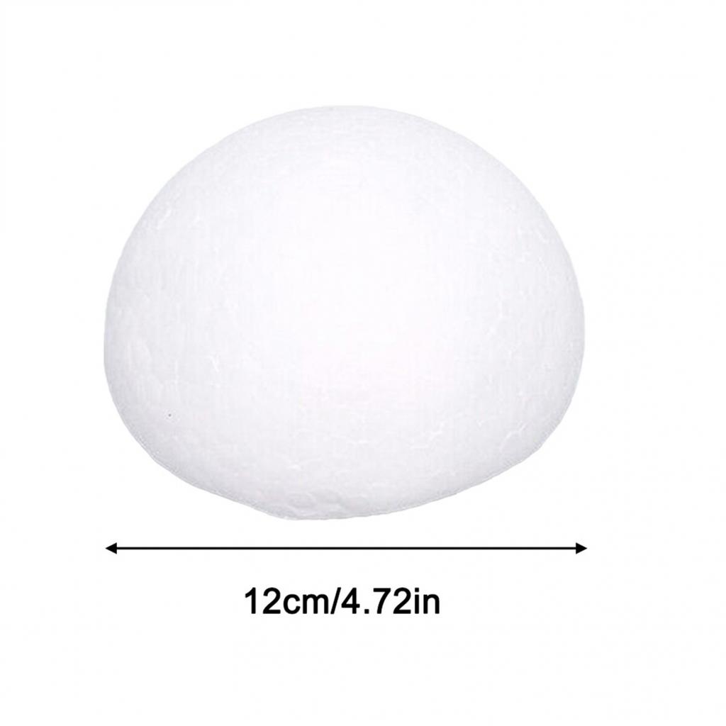 Hemisphere Foam Ball Foam Ball Hemisphere Foam Round Wedding White 6 Sizes DIY