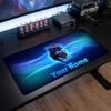 BIRMINGHAM CITY Custom Large Mouse Pad, Personalized Name Text Print, Football Logo Non‑Slip Desk Mat Gaming Gift