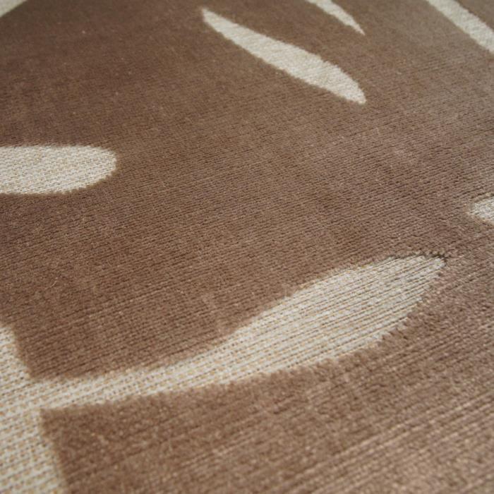 Tapis scandinave moderne doux marron 120x160