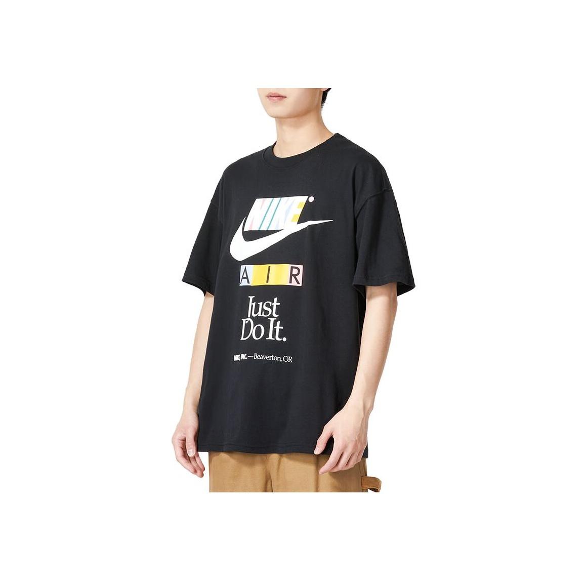 

New Nike T Shirts Men Black FB9779-010 M