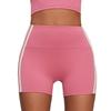 New Nude Yoga Shorts For Women, Contrasting High Waisted Peach Sports Shorts, Women'S Running And Fitness Pants